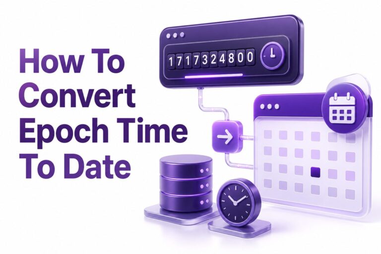 How to Convert Epoch Time to Date Easily